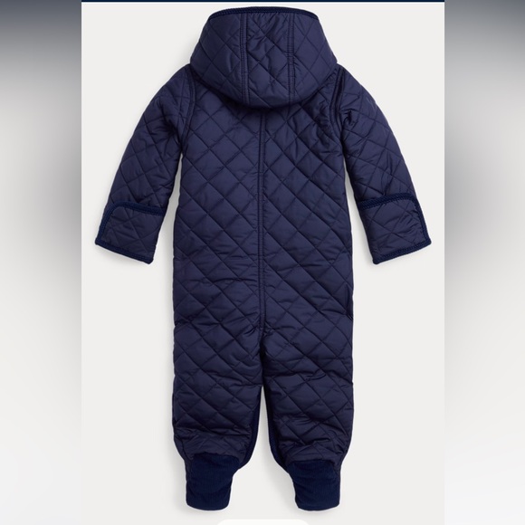 Ralph Lauren Hooded Barn Bunting Jacket Baby Boy - Picture 2 of 6